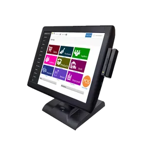 Hot Koop Pos Computer Pos-systeem Kassa Met 80Mm Thermische Printer Kassalade Voor Retail