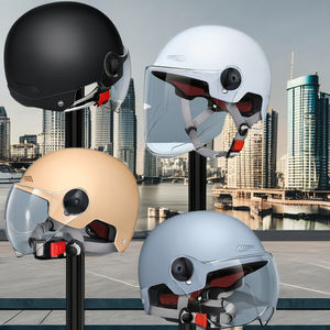 <span class=keywords><strong>Casco</strong></span> de media cara de verano para hombre y <span class=keywords><strong>mujer</strong></span>, material ABS, para ciclismo de montaña, bicicleta de carretera - Product Image 6