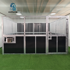 Panneaux de box temporaires pour <span class=keywords><strong>chevaux</strong></span> de haute qualité, pré-assemblés, en acier galvanisé, écuries pour <span class=keywords><strong>chevaux</strong></span> en bambou, portes battantes/coulissantes, 5 ans et plus - Product Image 4