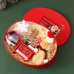 Eco-friendly Cotton Printed Christmas Gift Set Creative Cartoon Dolls Gloves <b>Socks</b> Gift <b>Box</b> with Thermal Transfer Printing - Product Image 4