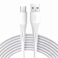 Kabel Data Tipe-C Pengisian Daya Super Cepat Kompatibel Android Transfer Data Kecepatan Tinggi Bahan PVC Harga Grosir Pabrik