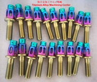 Vis en titane personnalisées M6, vis M2x3 Torx T30, norme DIN, grade 5, longueur 12 mm, vis autotaraudeuses métriques pour vélo, moto, voiture