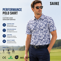 Camiseta Deportiva Informal de Manga Corta para Hombre, con Estampado Digital, Diseño con Bolsillo, Tejido de Punto, Secado Rápido, Absorbe la Humedad