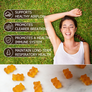 Better Mullein Gummies Supports Respiratory Health and Improved Lung Function Herbal Natural <b>Supplement</b> - Product Image 6