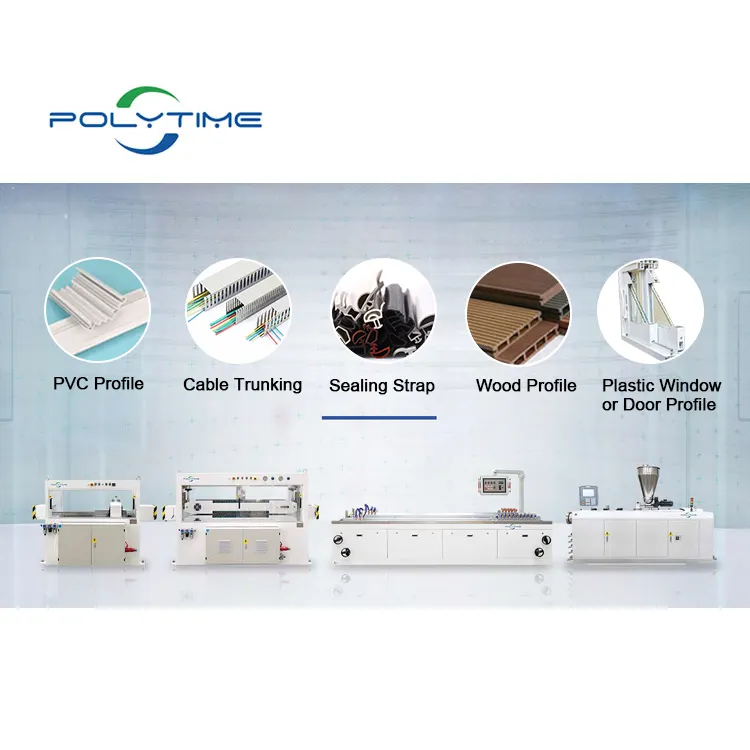 Polytime cable trunking water stop pvc edge strap tape manufacture production machine
