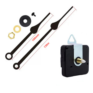 Sangtai 6168s 18mm Shaft Wall <strong>Clock</strong> Movement Mechanism Replacement <strong>Kit</strong> With 130mm 2 Pairs Long Hands - Product Image 1