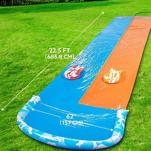 <b>Inflatable</b> Duck <b>Water</b> <b>Slide</b> 10M Outdoor PVC Pool Toy For Kids Garden Play - Product Image 5