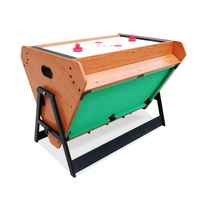 Table de billard multi-jeux rotative 3 en 1 avec football et hockey sur air - Vente chaude