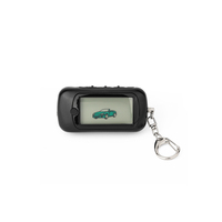 Système d'alarme de voiture LCD bidirectionnel avec démarrage à distance du moteur, capteur de choc, protection universelle pour véhicule