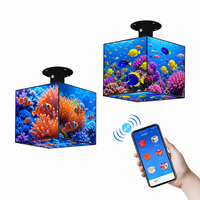 Affichage LED Rubik's Cube, écran vidéo 3D créatif P1.86 P2.5 pour signalétique de centre commercial et de magasin de détail