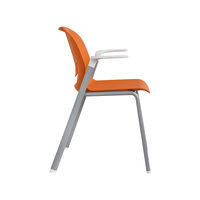 Chaises de bureau empilables de jeu de chaise de formation d'étude de pivot d'étudiant d'école économique pour le lycée