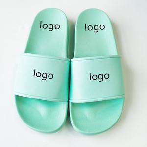 Australien Großhandel Hochwertige Hausschuhe Frauen Sport rutschen Individuell bedruckte Logo-Schieber PVC Wasserdichte Hausschuhe - Product Image 2