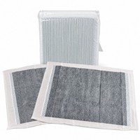 Tapis d'apprentissage jetables écologiques en PE et charbon de bambou pour animaux de compagnie, avec noyau SAP à fixation rapide, étanches IP67 et fonction de nettoyage désodorisant