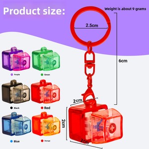 Colorful Keyboard Fidget <b>Toy</b> Keychain Clicker Stress Relief Fidget <b>Toys</b> Mini Mechanical Switch <b>Toy</b> For Kids Adults <b>Desk</b> Decor - Product Image 4