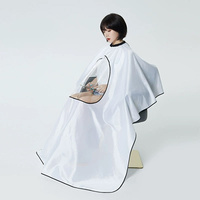 Capes de coiffure personnalisées avec logo 2024, capes de barbier, tabliers de styliste pour salon de beauté