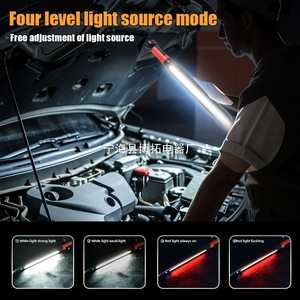 ไฟซ่อมรถยนต์แบบ COB LED ชาร์จไฟได้ ติดตั้งด้วยแม่เหล็ก พร้อมตะขอ สำหรับงานซ่อมบำรุงรถยนต์ - Product Image 2
