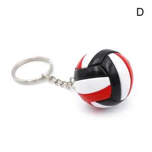 ZP-새로운 도착 디자이너 고무 스포츠 키 체인 3D PVC 실리콘 미니 볼 맞춤형 키 링 스포츠 팬 팀 기념품 - Product Image 5