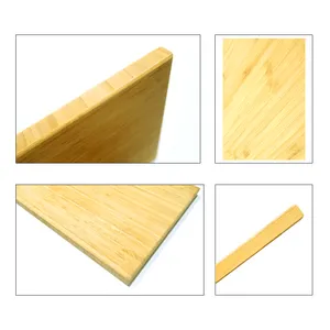 Vente en gros Blocs à découper en bambou naturel de cuisine 6x8 pouces Planches à fromage en bois Petite planche à découper en bambou