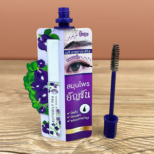 Pochette d'emballage avec bec à lèvres thermoscellé avec logo personnalisé Petit sachet Baume à lèvres Sac à bec cosmétique Brillant à lèvres Sac avec pinceau Pack d'essai - Product Image 3