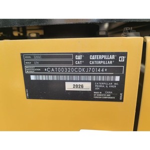 Excavatrice sur chenilles 320GC, modèle 2026, en excellent état - Product Image 2