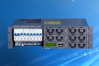 Redresseur de puissance télécom à découpage Huada HD3U-48150 19 pouces 3U 48V 150A 12kW, efficacité 92%, récupération rapide, disjoncteur 0.98 AC110/220V