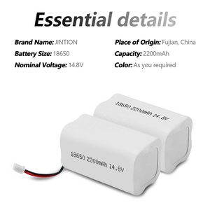 JINTION <span class=keywords><strong>18650</strong></span> 2200mah 14.8V <span class=keywords><strong>10C</strong></span> 3.7v 2200mah cellule de batterie li-ion <span class=keywords><strong>18650</strong></span> 3.7v 2200mah li ion 8.14wh batterie pour lumière led - Product Image 3