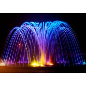 Đầy Đủ Thiết Lập Ngoài Trời Trang Trí Đài Phun Nước Tính Năng Hiện Đại Nhỏ Vòng Thép Không Gỉ Nhảy Múa Âm Nhạc Đài Phun Nước - Product Image 2