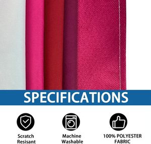 Tovaglie bianche in poliestere 100% <span class=keywords><strong>per</strong></span> eventi interni all'aperto, lavabili - Product Image 3