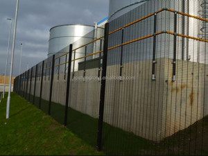 Panneau de clôture en treillis soudé anti-escalade de 1,8 m pour la <span class=keywords><strong>sécurité</strong></span> des prisons en Afrique du Sud, panneau de clôture 358 - Product Image 5