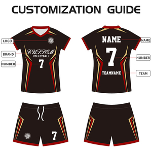 Custom Volleyball Jersey Team Sublimation Printed Breathable V-Neck Sport Volleyball Uniform <strong>Beach</strong> Volleyball <strong>Shirt</strong> <strong>Women</strong> Zp2484 - Product Image 2