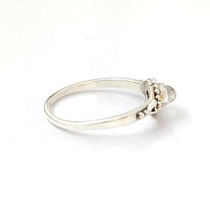 Anillo de Piedra Lunar, Anillo de Plata de Ley 925 con Piedra Preciosa, Colección Hecha a Mano, Anillos Finos, Joyería de Plata, Precio al por Mayor - Product Image 5