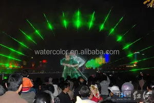 Trade Assurance Round Music Tanzender Wasser brunnen Water Screen Movie Laser Show