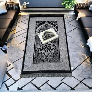 Alfombra de Oración Musulmana, Tapiz de Oración Islámico, Regalo de Ramadán - Product Image 2