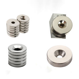 חזק קבוע N52 Neodymium הולו מעגל מגנט דלפק שקוע טבעת מגנטים NdFeB עגול דיסק סופגנייה Countersunk מגנט חור - Product Image 5