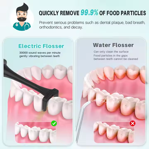 Electric Dental Floss Z6 B Portable Cordless Oral Flosser For Teeth Cleaning And Bad Breath Removal With Tongue Scraper - Product Image 3