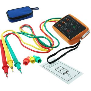 Testeur de séquence de rotation triphasée 60~600V avec alarme LED - Product Image 2