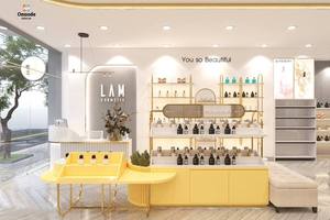 Exhibidor de Cosméticos Ecológico de MDF y Acero Inoxidable |   Muebles de Maquillaje Personalizados |   Exhibidor de Perfumes LED con Diseño Reciclable para - Product Image 3
