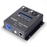 Controlador de Iluminación LED Ethernet ArtNet/DMX512 Pknight, Interfaz de Montaje en Truss, 2 Universos, Bidireccional, PoE (Sin RDM), Cobre