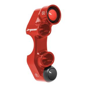Interruptor de manillar derecho para MV Agusta Brutale 1090 (orificios universales) (rojo) - Product Image 3
