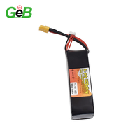 Batterie Lipo de haute puissance 11,1 V 15C 3S 5400 mAh, matériau de qualité A, pour modèles d'avions RC