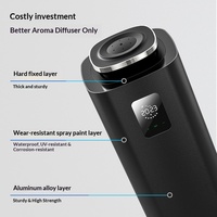 Difusor Vertical Metálico de Gran Capacidad (200 ml) para Hoteles, con Nano-Atomización de Aceites Esenciales, Temporizador Inteligente, Control Táctil y Conexión Eléctrica