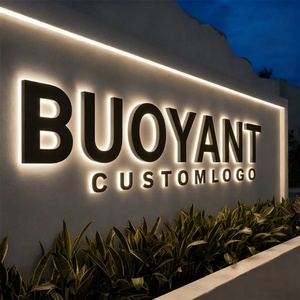 OEM Custom 3D Logo Sign Board Backlight Channel <b>Letter</b> Outdoor Wall Business Shop Store Front Sign <b>Led</b> Illuminated Backlit Sign - Product Image 4