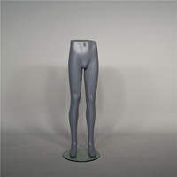 Maniquí de Medio Cuerpo Masculino de Estilo Europeo, Material FRP, Económico, con Pose de Pie y Soporte de Exhibición para Ropa