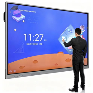ไวท์บอร์ดหน้าจอสัมผัสแบบแบน 4K LED ขนาด 85 นิ้ว สมาร์ทบอร์ด สำหรับห้องเรียนและธุรกิจ - Product Image 1