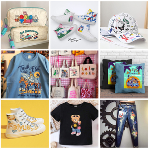 Machine d'impression textile tout-en-un 30Cm Machine d'impression textile pour t-shirts - Product Image 5