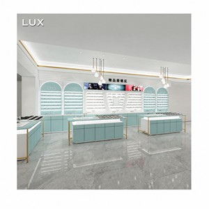 Fashion Optical Mall Kiosk Interior Design Optical Store Fixture Decoration Wall Cabinet Sunglasses Display Cabinet Lilai - Product Image 4