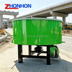 Bétonnière à moteur diesel JW500 avec réservoir de stockage secondaire pour mortier et ciment, manuelle, haute efficacité, productivité de 17 m³/h, à mélange forcé - Product Image 5