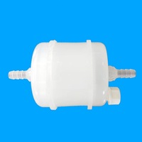 Filtre à capsule PTFE double couche hydrophobe durable 0,2 µm 2,5 pouces 5 pouces 1 1/2 pouces Tri-clamp pour la filtration de l'air/du gaz/des solvants organiques