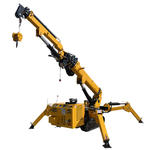 Grúa Araña, Equipo Pequeño sobre Orugas para Instalar Muros Cortina de Vidrio en Edificios de Gran Altura - Product Image 4