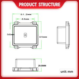 Mô-đun Máy quét mã vạch 1D/2D hiệu suất cao cửa sổ lớn cố định gắn cảm biến hình ảnh/camera để kiểm soát truy cập OEM - Product Image 6